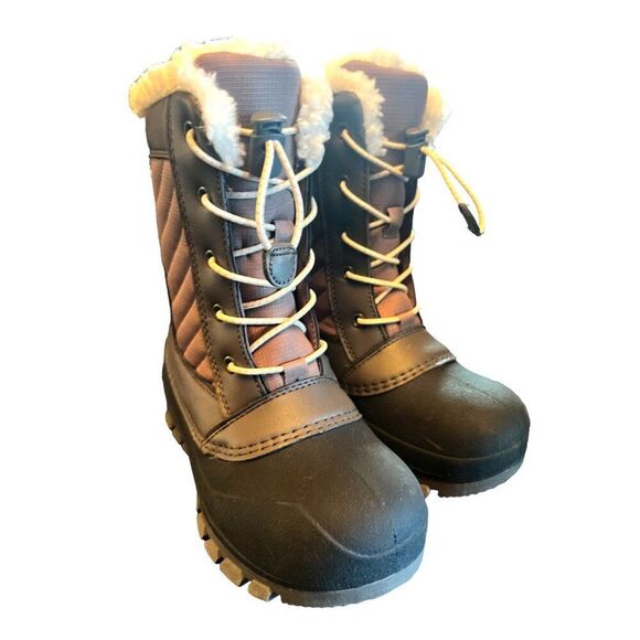 All in Motion Waterproof‎ Girl's Snowboots Size 1 - Picture 2 of 6